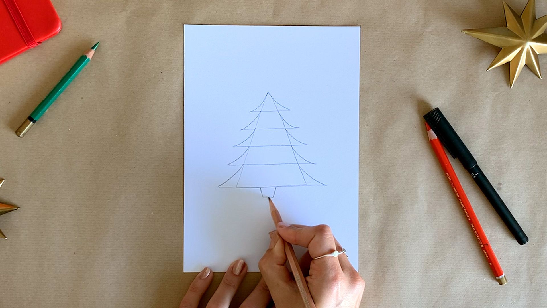 A Christmas tree with a twist – Get creative